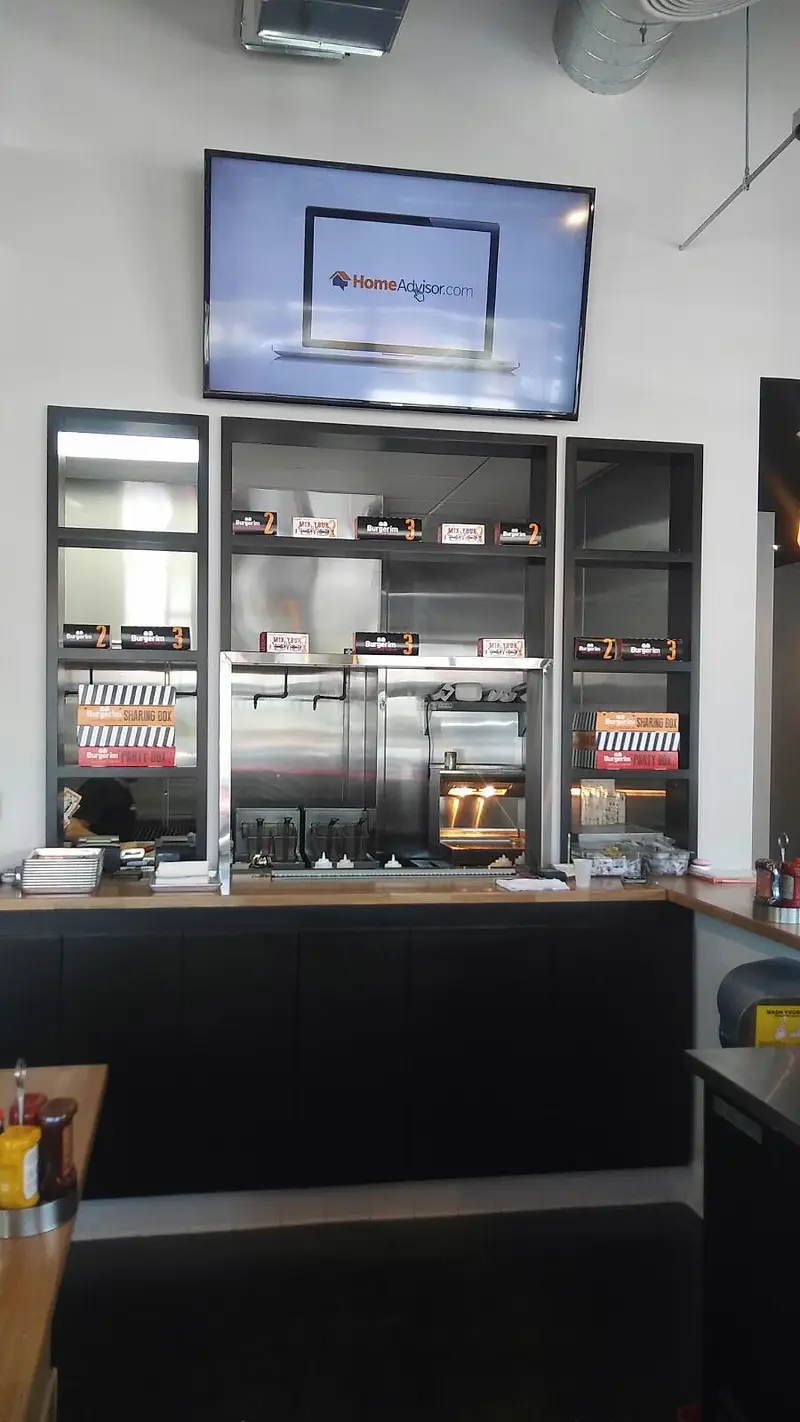 Burgerim — fast-casual restaurant build-out — project photograph by Kal Best Contractor