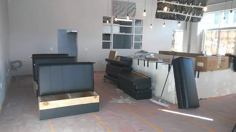 Burgerim — fast-casual restaurant build-out — project photograph by Kal Best Contractor
