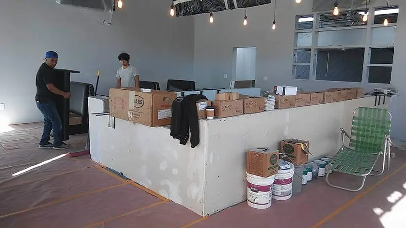 Burgerim — fast-casual restaurant build-out — project photograph by Kal Best Contractor