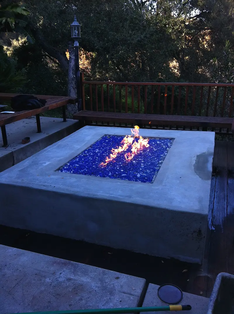 Chimneys and glass fireplaces — project photograph by Kal Best Contractor
