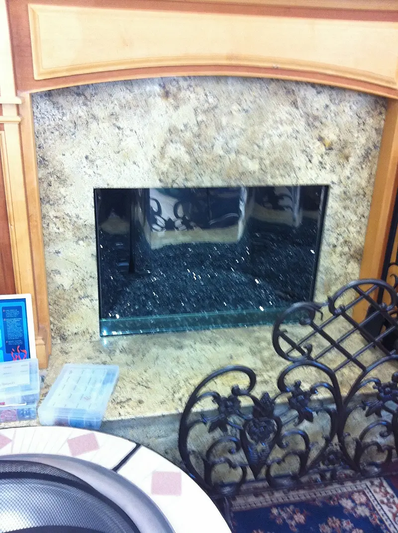 Chimneys and glass fireplaces — project photograph by Kal Best Contractor