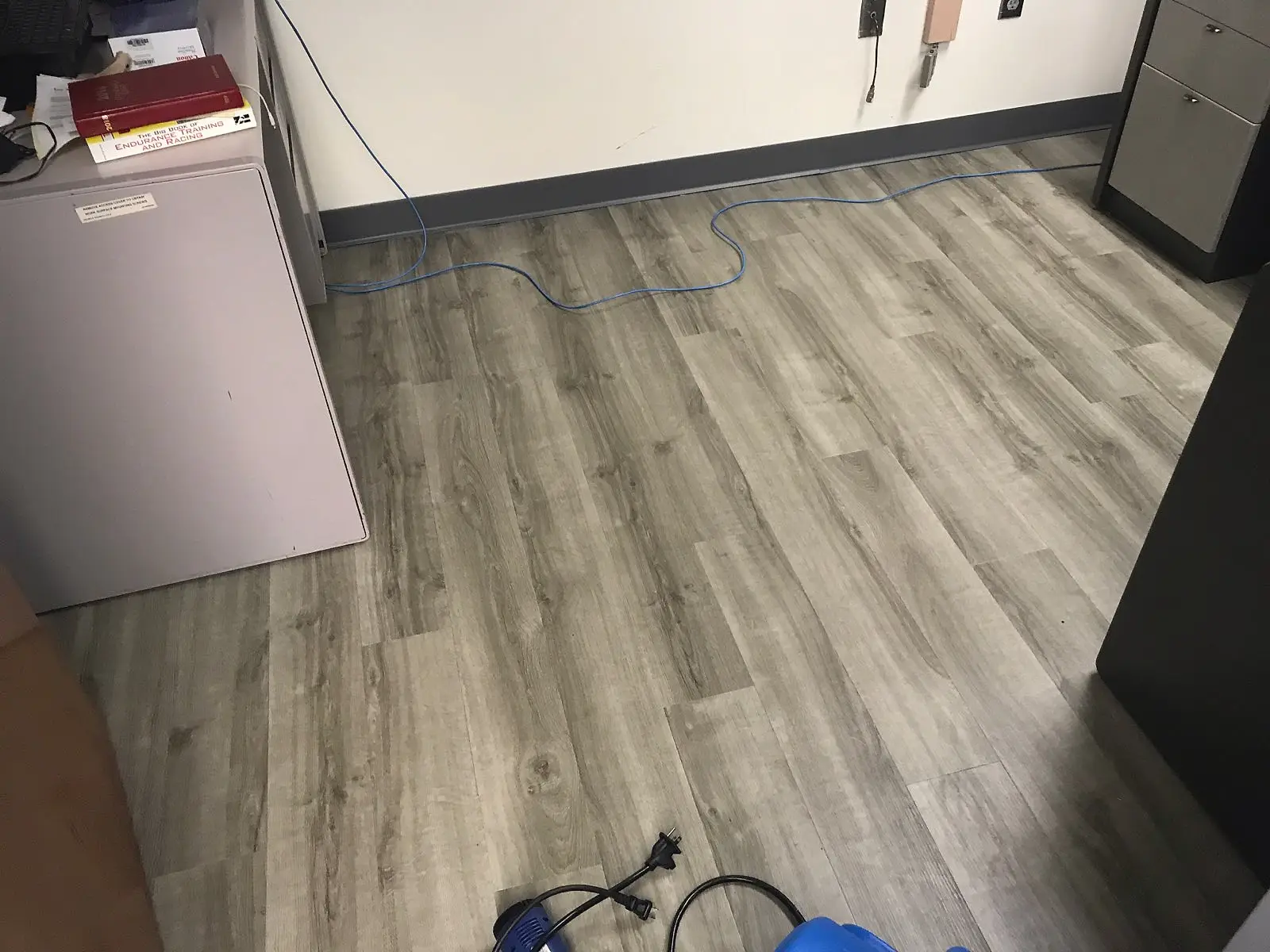 El Segundo Police Department flooring replacement — project photograph by Kal Best Contractor