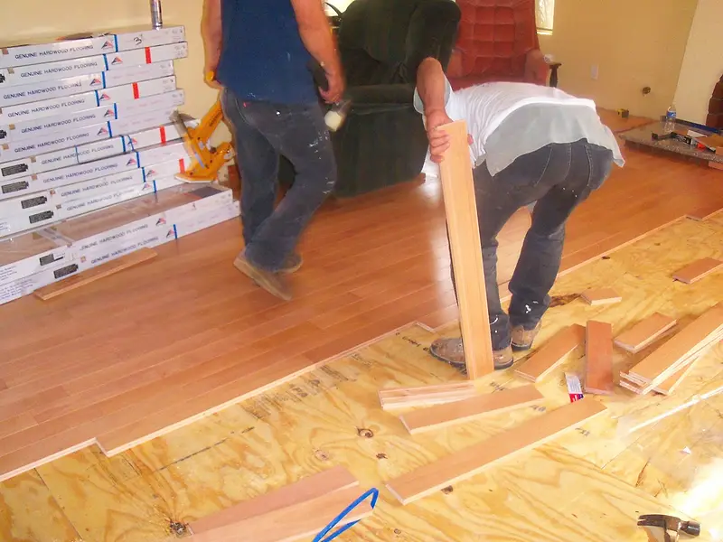 Flooring Solutions — project photograph by Kal Best Contractor