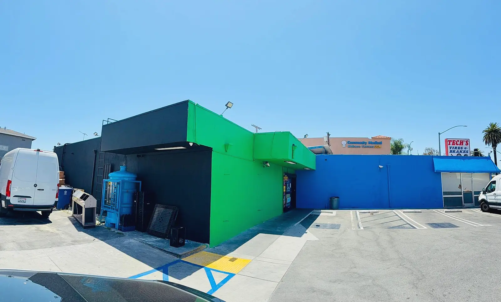 La Bodega — restaurant exterior and sitework — project photograph by Kal Best Contractor