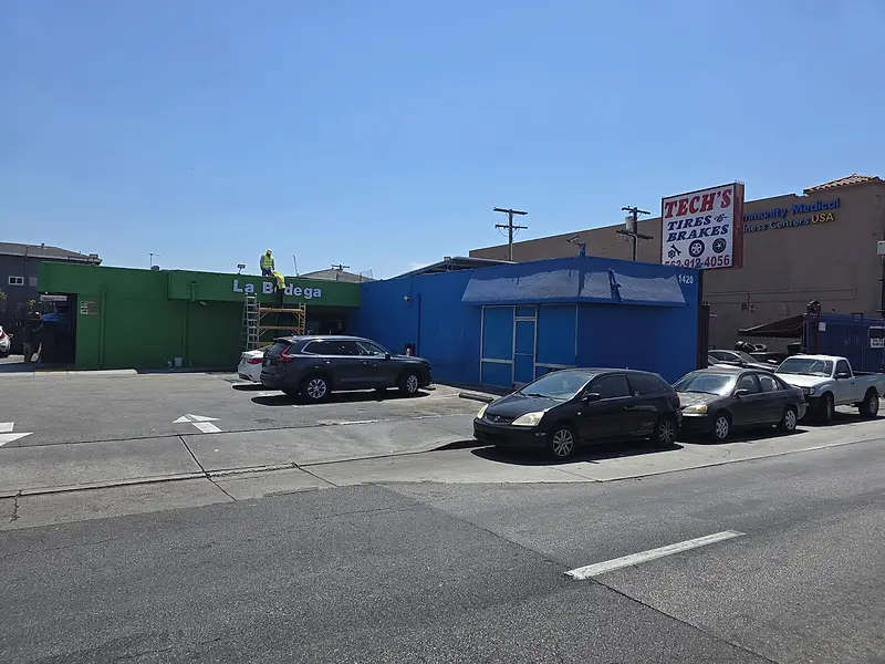 La Bodega — restaurant exterior and sitework — project photograph by Kal Best Contractor