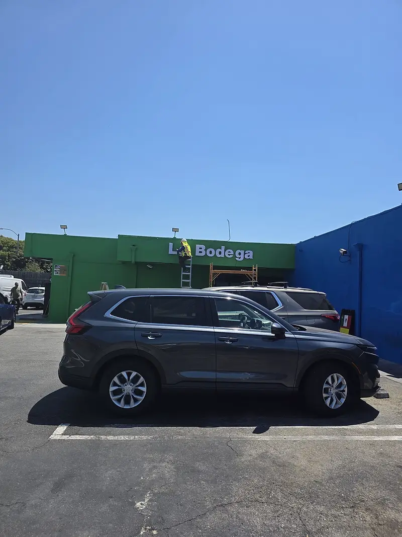 La Bodega — restaurant exterior and sitework — project photograph by Kal Best Contractor