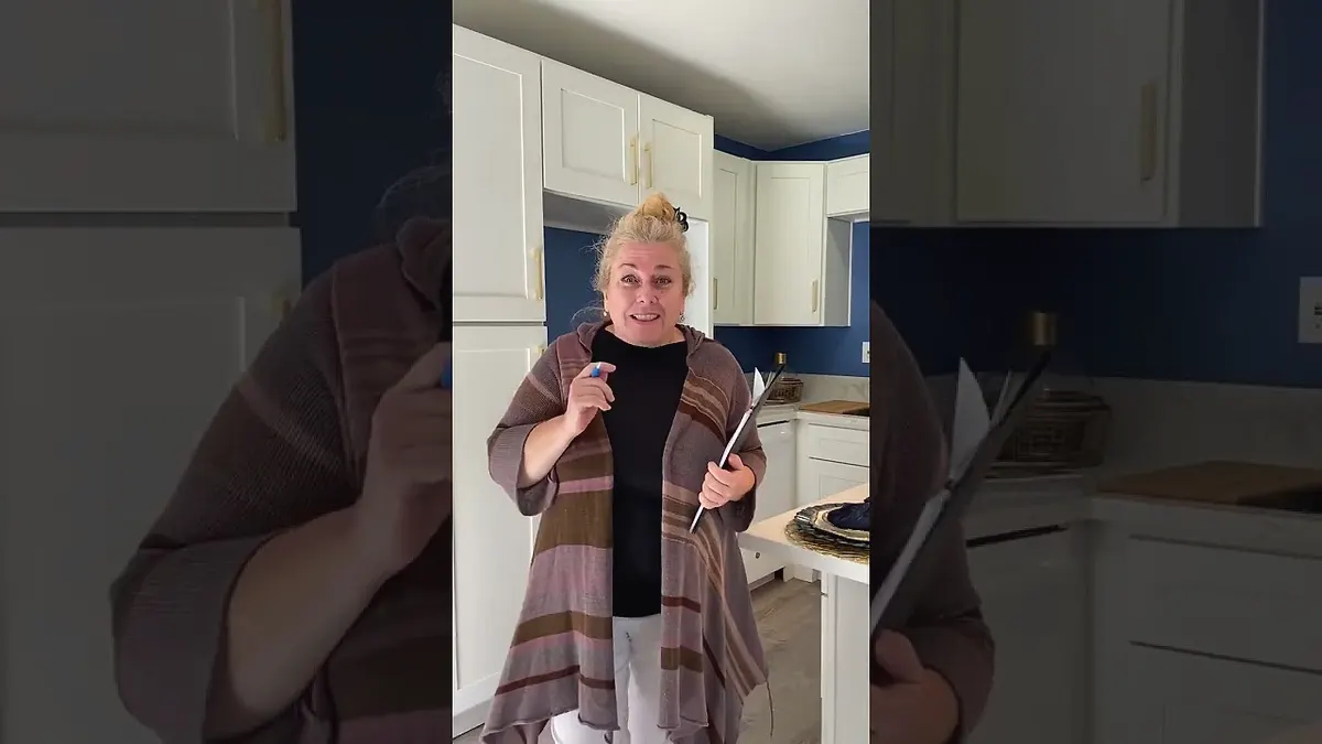 Still from a filmed customer testimonial about a Long Beach condo project